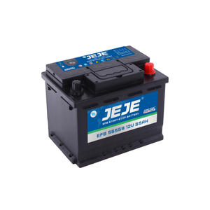 Bateria de carro Start-Stop EFB marca JEJE 12V EFB 55559 55AH