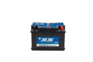 Bateria de carro AGM Start-Stop JEJE POWER 12V AGM70 L3